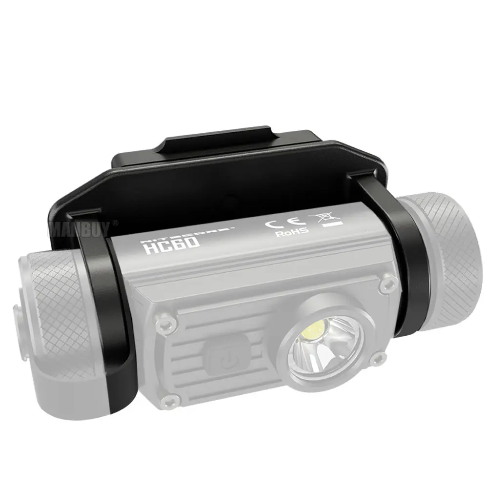 NITECORE NVG Mounth Helmet Light Bracket for The HC60 HC65 HC68 HC65V2 LED Headlamp Waterproof Outdoor Original Accessories