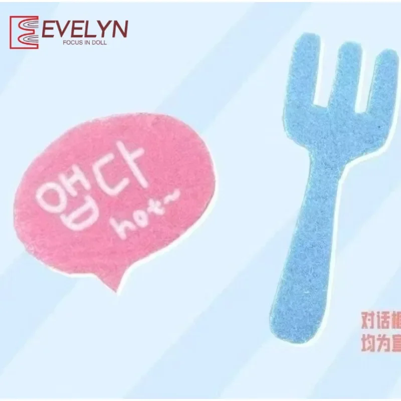 Evelyn 10cm Hot and Spicy Turkey Noodles Bucket Cup Doll Clothes Cute Storage Wa's Clothes Doll Props