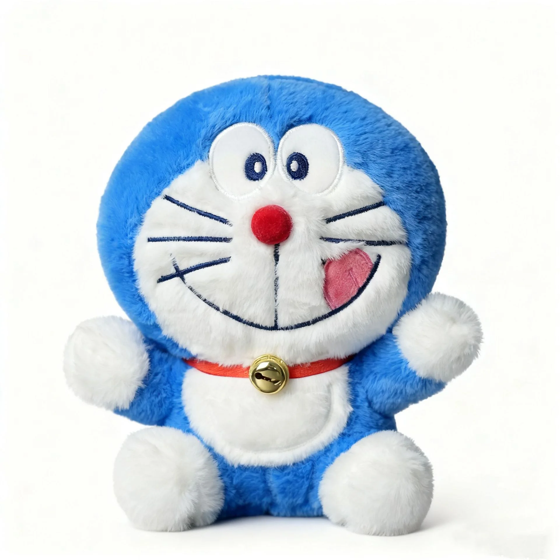 Peluche de Doraemon de 22 cm, Muñeco de Peluche Kawaii, Juguete de Peluche Suave, Figuras de Anime, Regalo de Cumpleaños