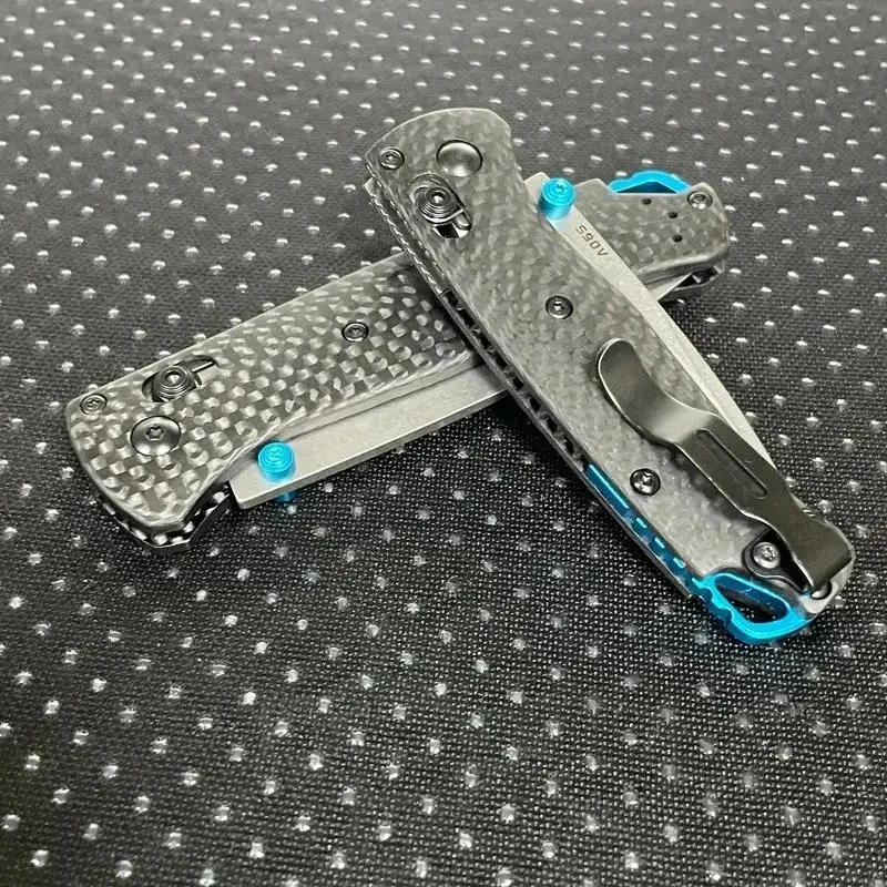 المحمولة الفاكهة سكين للفرد ألياف الكربون مقبض Bm535/533 سلسلة الراقية Edc أداة ل بقاء طقم الطوارئ سكين الصيد #6