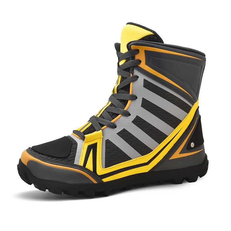 

Motorcycle protective boots men's four season new outdoor leisure road breathable fashionable comfortable high top riding boots