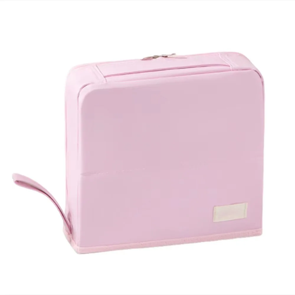 

High Appearance Women Cosmetic Bag Protable Standable Make Up Pouch Organizer Waterproof Multifunctional