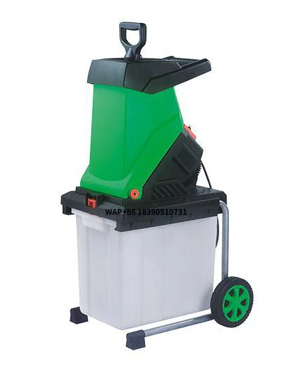 Ho Sale 2500w 400mm Electric Cheap Box Garden Shredder