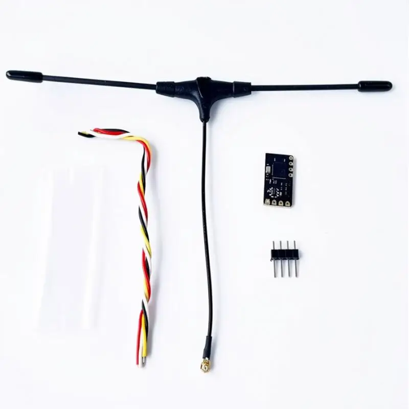 Ultra Light 915MHz CRSF Receiver V2 3.3-8.4V SBUS PPM PWM Output With T Antenna Long Range FPV Drone Fixed Wing Radio Receiver P