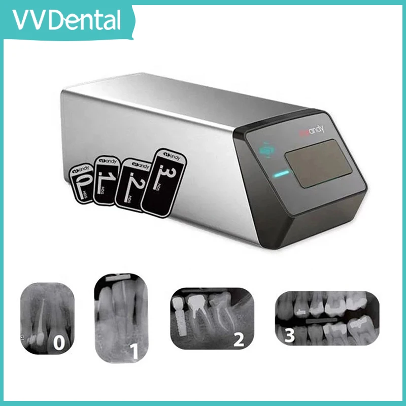 

VVDental Dental Portable Intraoral Plate Scanner HDS-500 6s Rapid Imaging 4 Size Image HCR System Plate Dental Sensor