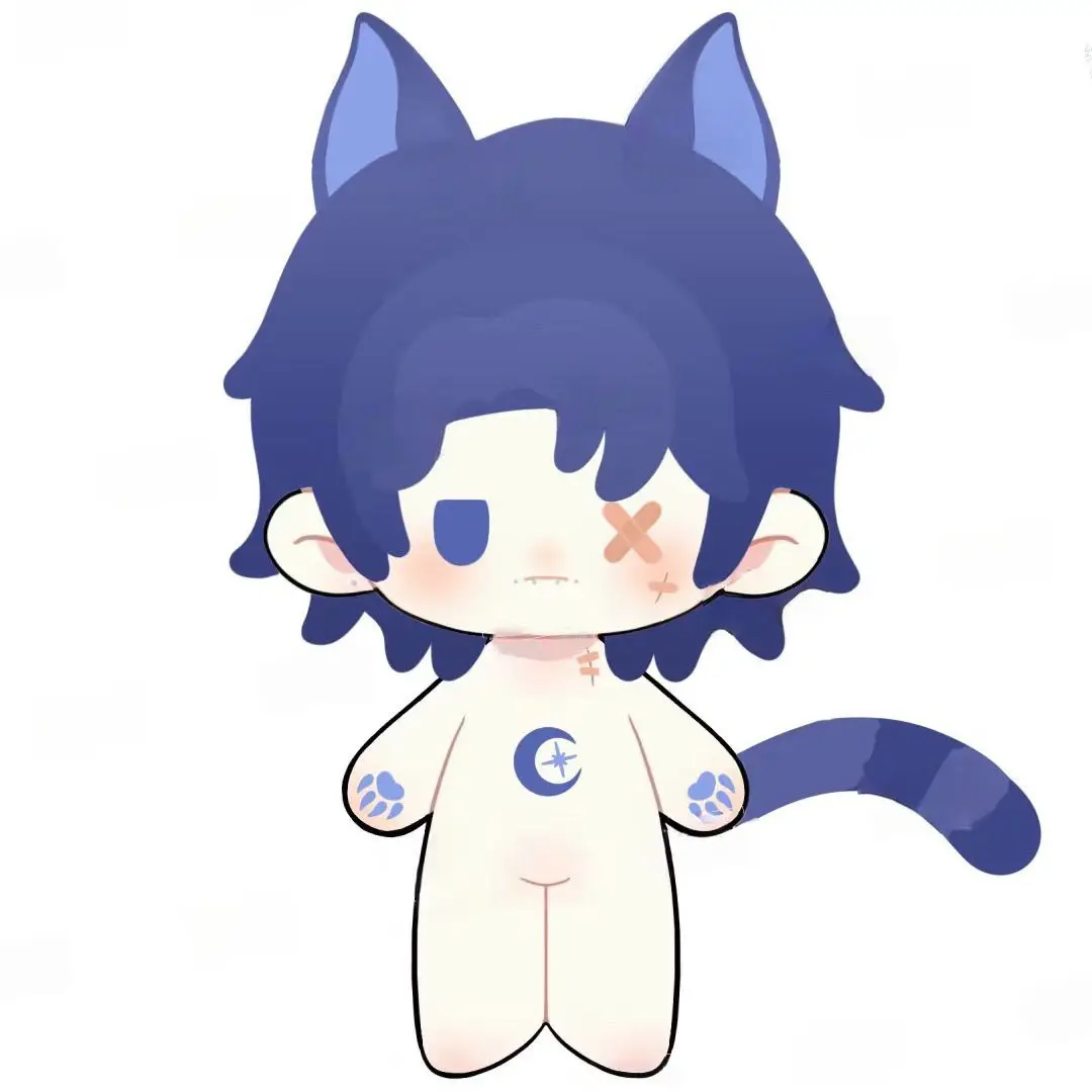 ตุ๊กตาผ้าฝ้ายน่ารัก 20 ซม. Identity ⅤPuppeteer ตุ๊กตาเด็กผู้หญิง ของเล่นตุ๊กตาขนนุ่ม น่ารัก ละเอียดอ่อน หูขนฟู ของขวัญคริสต์มาส