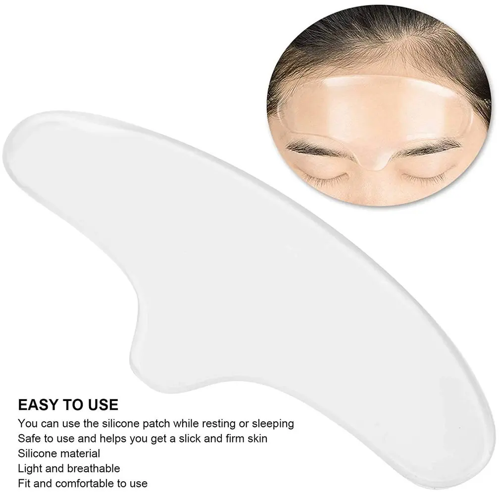 Reusable Silicone Anti Wrinkle Patches Face Forehead Neck Eye Wrinkle Removal Sticker Pad Face Lifting Mask Tapes Skin Care