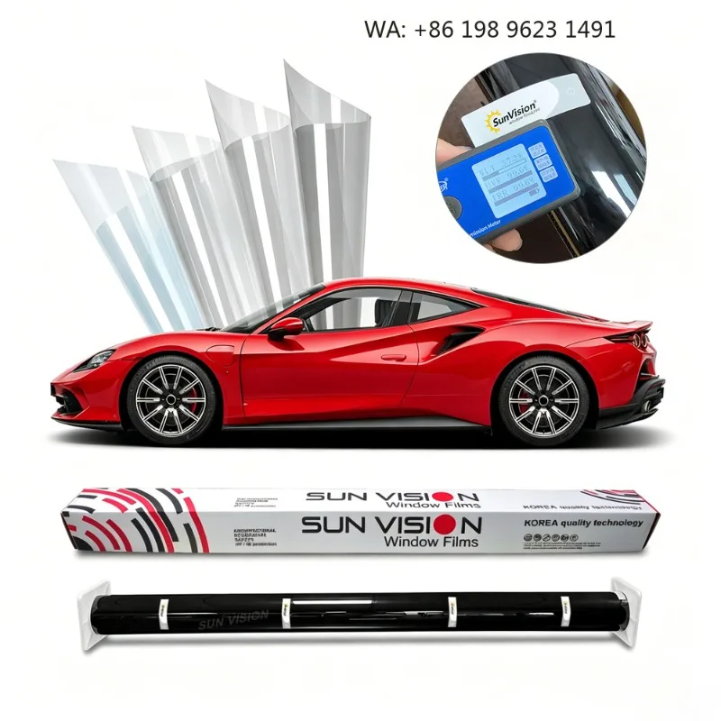 Wholesale Car Glass Film Anti-Shatter High Heat Insulation UV Protection HD Clarity Privacy Interior Protection Factory Price