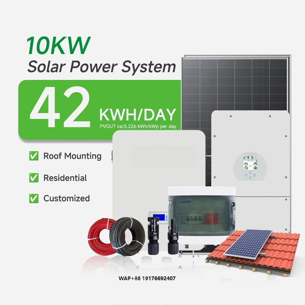 2025 Single Phase House Hybrid off Grid 30kw Complete Solar Power System 10kw 15 kw 10kva Solar Panel System for 220v Home Use