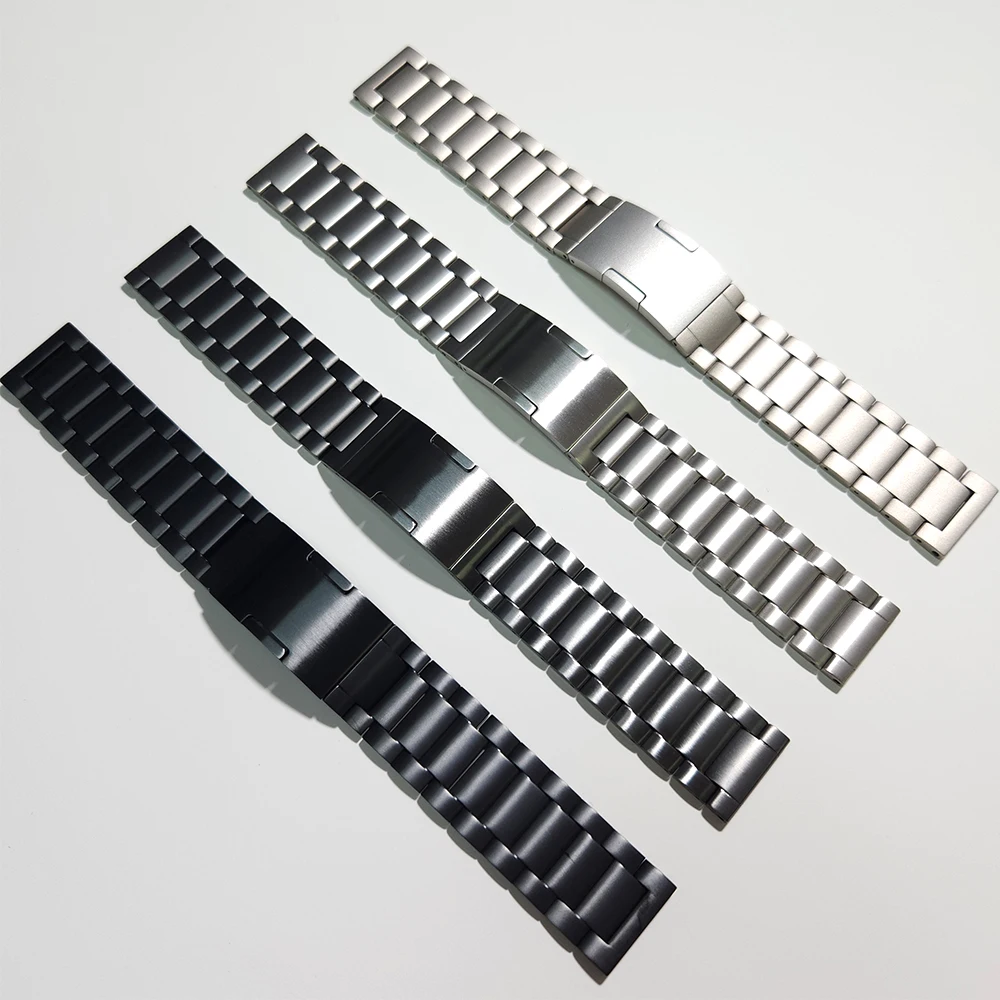 

uhgbsd EasyFit Fashion Metal TiTanium Strap 22mm For HUAWEI WATCH 4 Pro / Ultimate Link Bracelet GT 4 46MM Watchband watch band