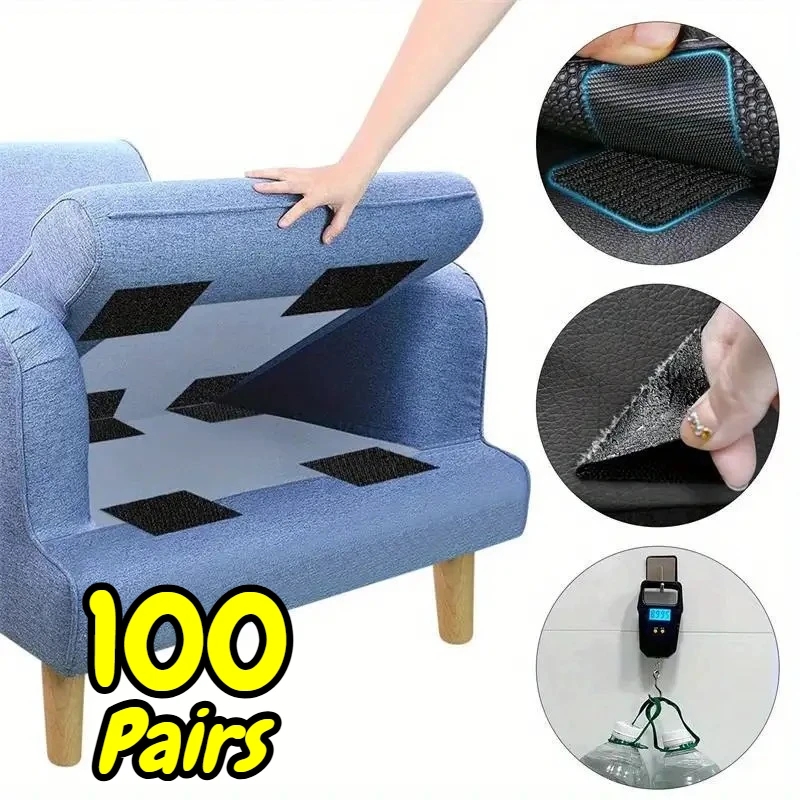 Foot Mats Fixed Sticker Magic Sticker Car Adhesive Backing Strong High Viscosity Non-marking of Holes and Screws Adhesive