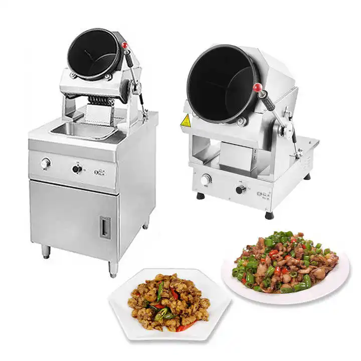 Popular Tabletop Intelligent Automatic Electric Cooking Wok Cooking Machine Robot Automatic Food Cooking Machine