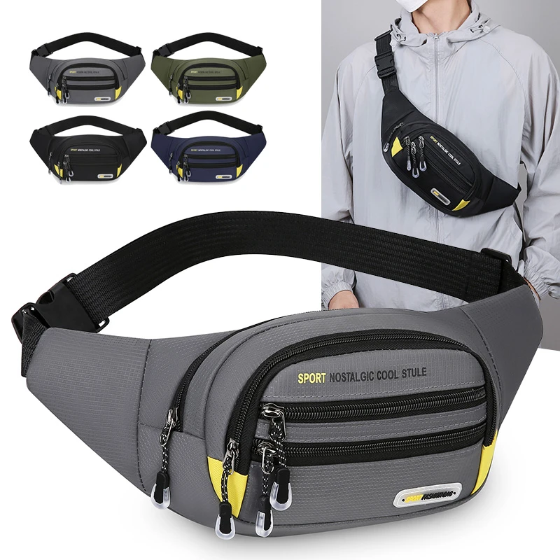 

Multi Functional Men's Chest Bag, Durable Oxford Fabric,suitable for Daily Commuting Bags,sports Waist Bags,casual Shoulder Bags