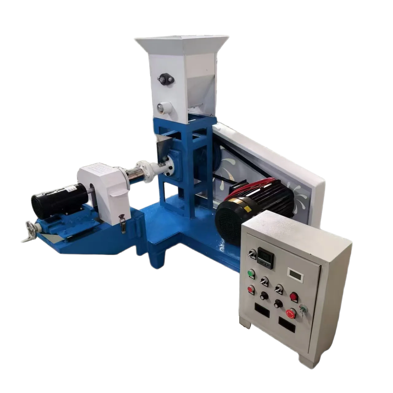 

Feed Pellet Making Machine Cat and Dog Pet Feed Floating Fish Feed Extruder