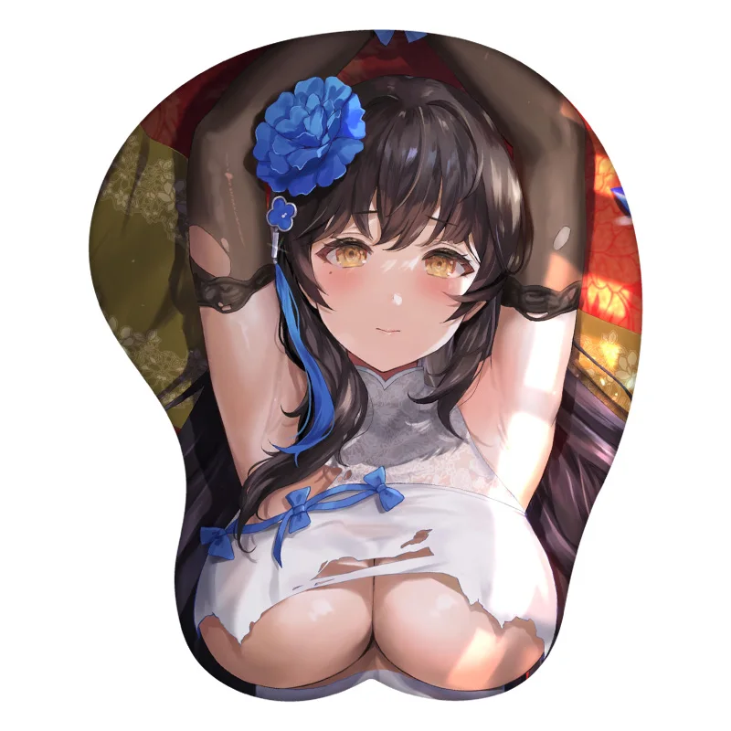 3D Mouse Pad QBZ-95 Girls' Frontline Anime Mousepad Wrist Rest Silicone Sexy Creative Gaming Mat Gift