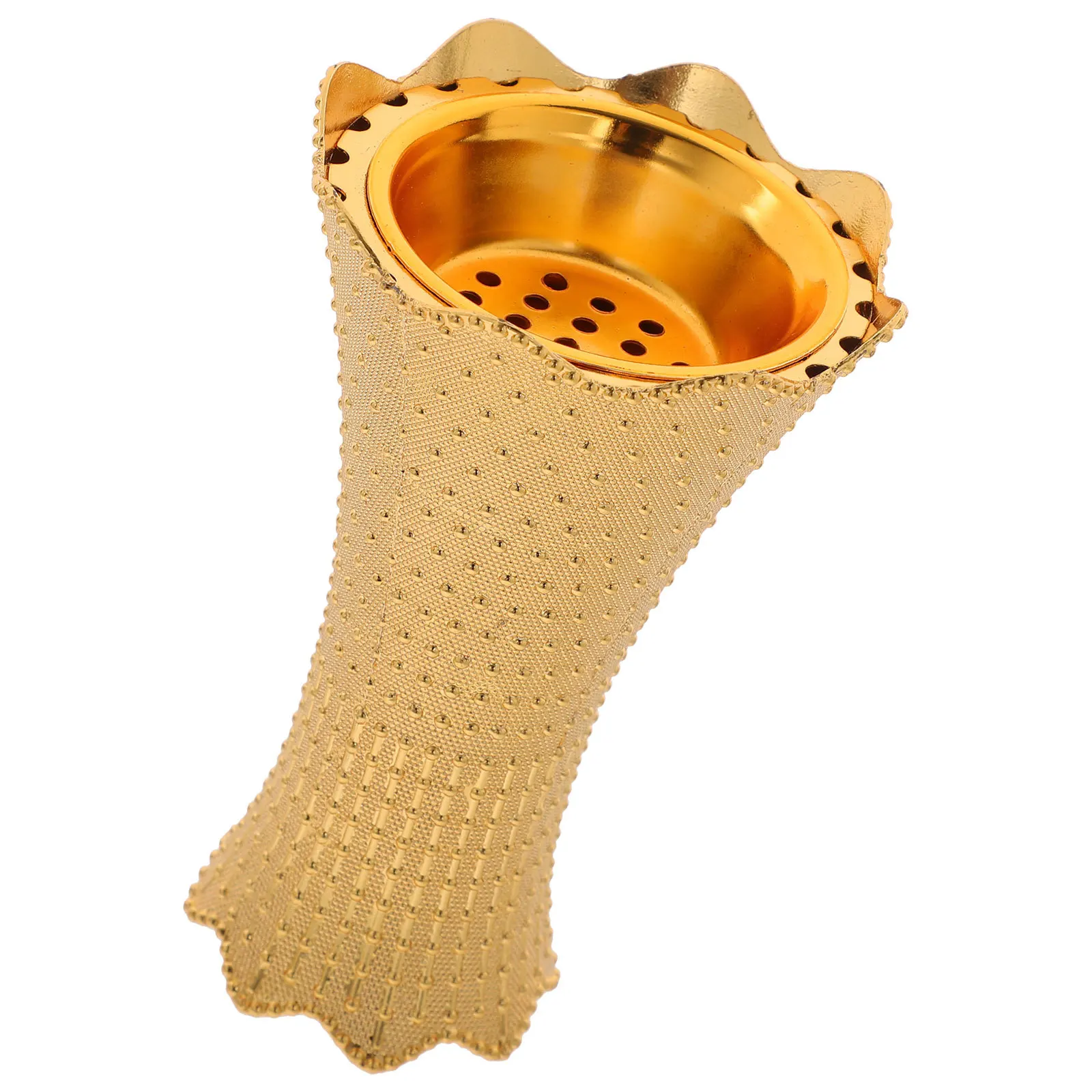 

Tabletop Censer Decor Hollow Incense Burner for Indoor Aromatic Experience Retro Metal Ornament Desktop Vintage Design