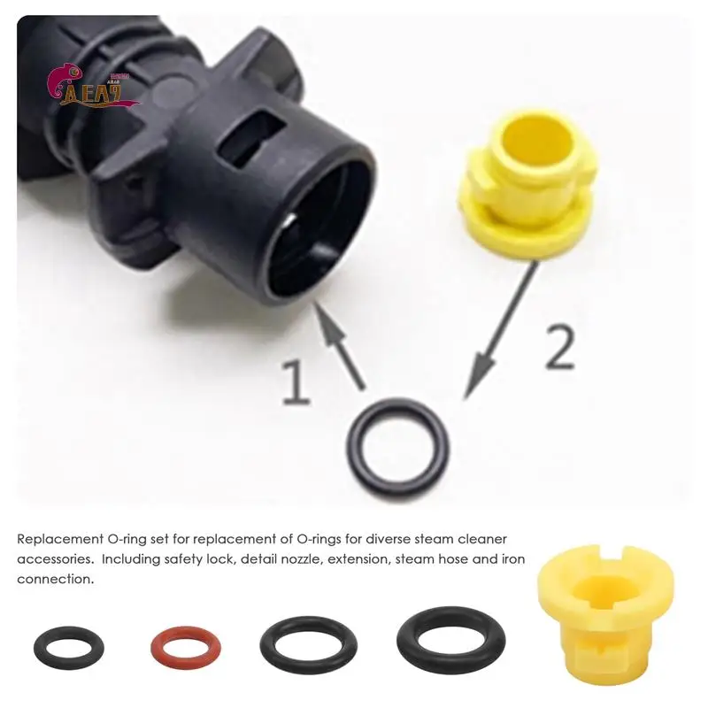 

AEA9-O-Ring для насадки для шланга Karcher Lance, запасное уплотнительное кольцо 2,640-729,0, резиновое уплотнительное кольцо, мойка высокого давления для K2 K3 K4 K5 K6 K7
