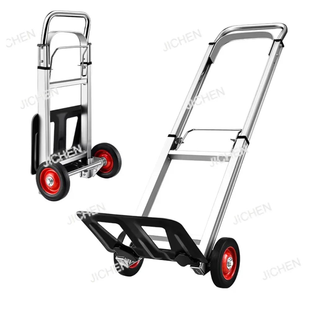 

Складная тележка для тяжелых грузов (до 80 кг), прочная конструкция, универсальное средство передвижения для багажа и путешествий