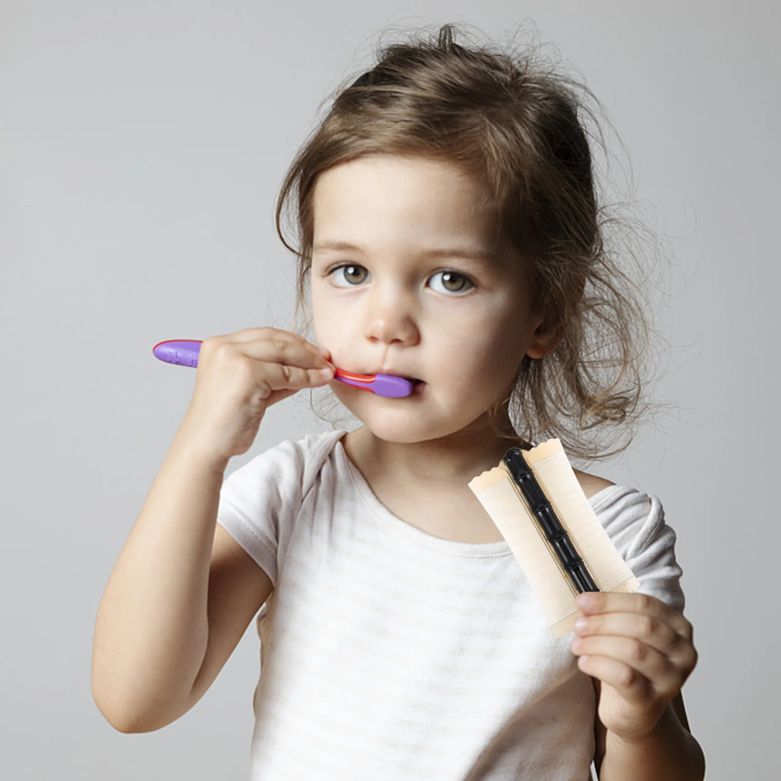 

Plastic Double Sided Fine Tooth Comb Removal Dandruff Comb Compact Portable for Kids Adults Pets Pet Grooming Tool