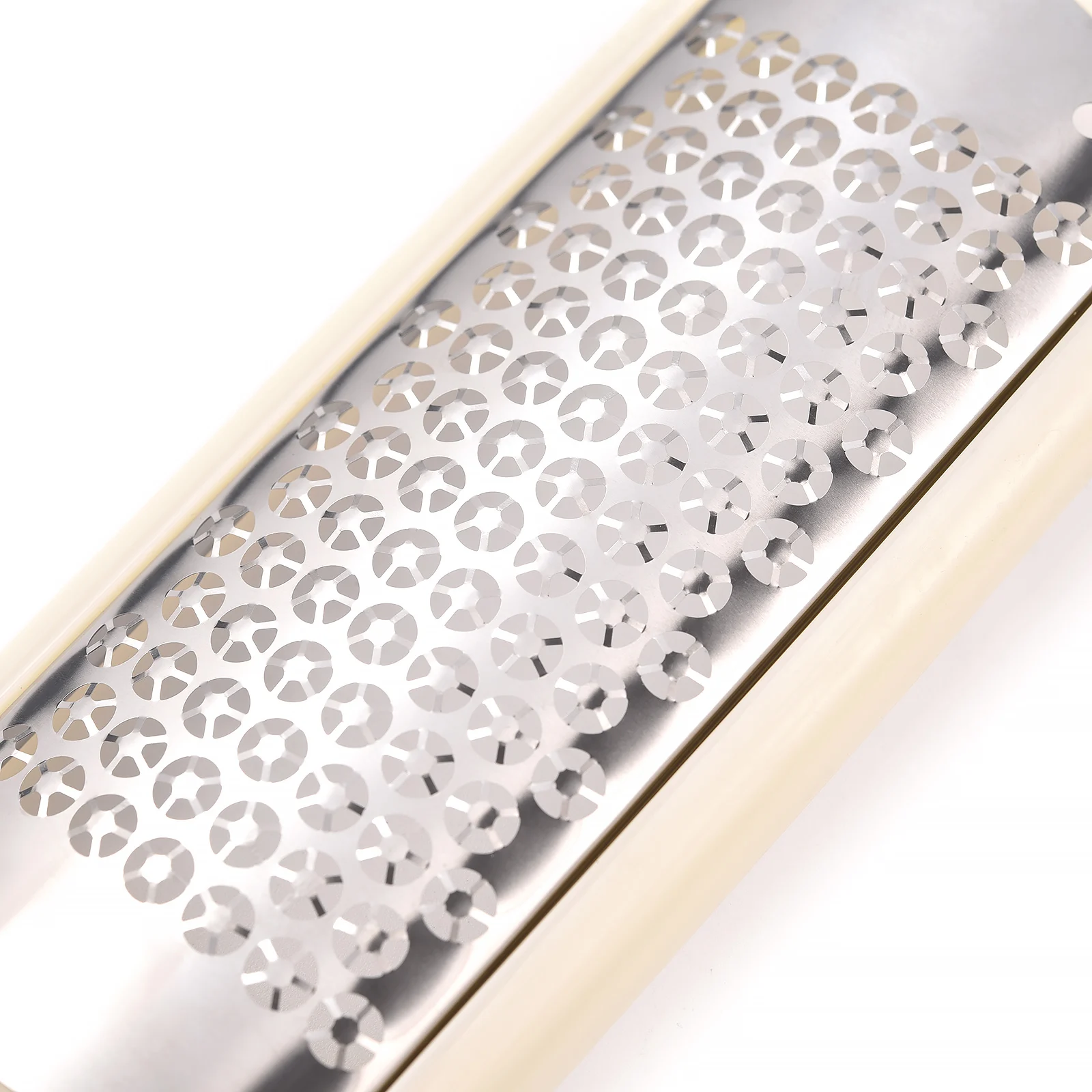 Lime de pédicure professionnelle marron en acier inoxydable, dissolvant de haute qualité pour peau morte, outils de pédicure, outil de soins des pieds, 28.2x6cm