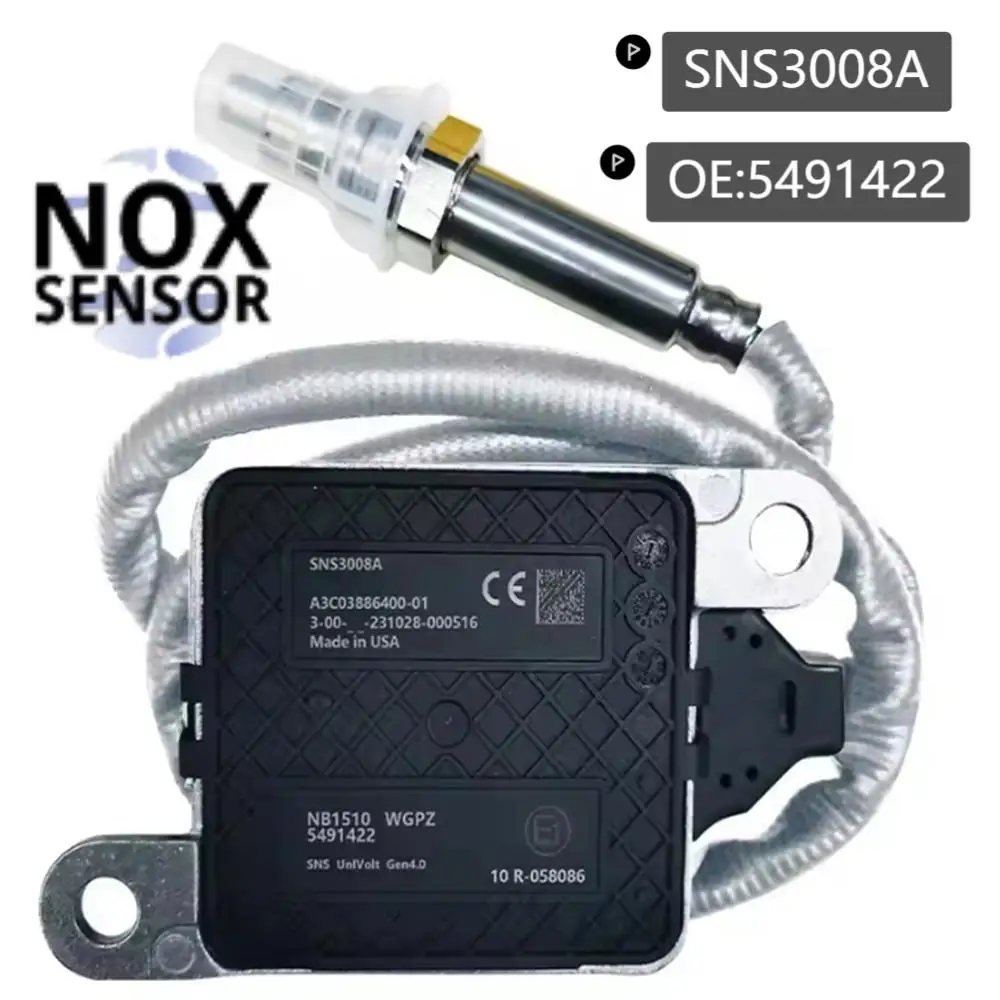 

5491422 SNS3008A A3C03886400-01 новый датчик кислорода азота датчики NOX для двигателя CUMMINS