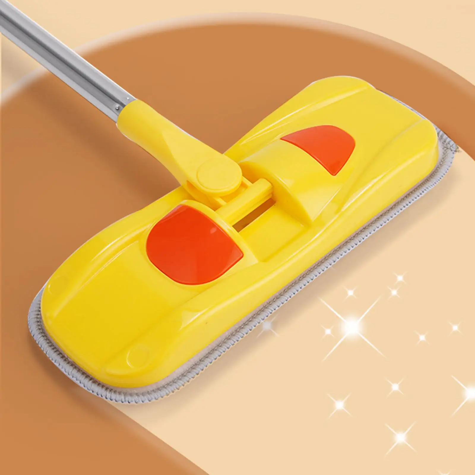 Giocattoli per la pulizia dei più piccoli Strumento per la pulizia in miniatura per la scuola materna dai 3 ai 6 anni giallo
