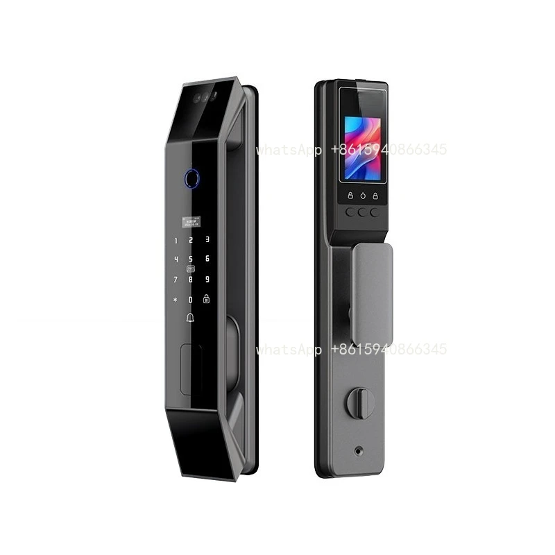 Smart Door Lock Face Recognition Fingerprint Password Electronic Lock for Anti-theft Entry Door