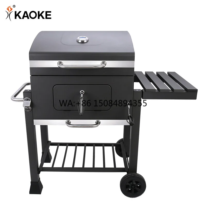 

24 Inch GS Approved Home Garden Charcoal BBQ Grill Outdoor Black BBQ Grill Charcoal