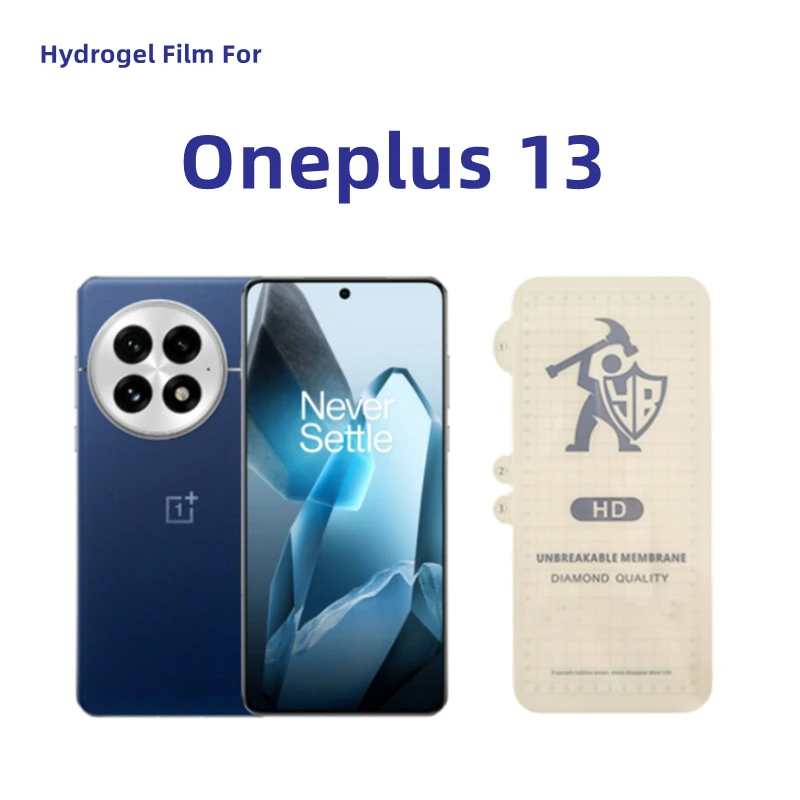 

3 шт. прозрачная гидрогелевая пленка для Oneplus 13 Защитная пленка для экрана Oneplus 13 HD Защитная пленка не закаленное стекло