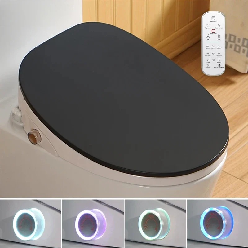 Wc Auto SPA Smart Toilet Seat Smart Knob HD LED Display Toilet Seat Cover Electronic Bidet Toilet Seat