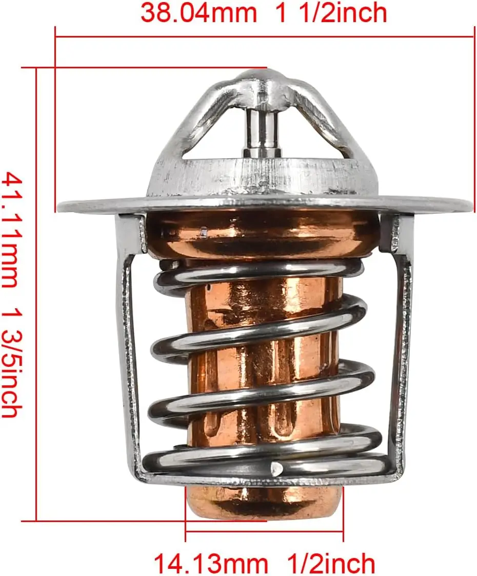 

180° Thermostat 15531-73014 For Kubota D600 D640 D750 D662 D722 V1200 Engine B1550 B2150 KH41 KH51 KH61 BX1800