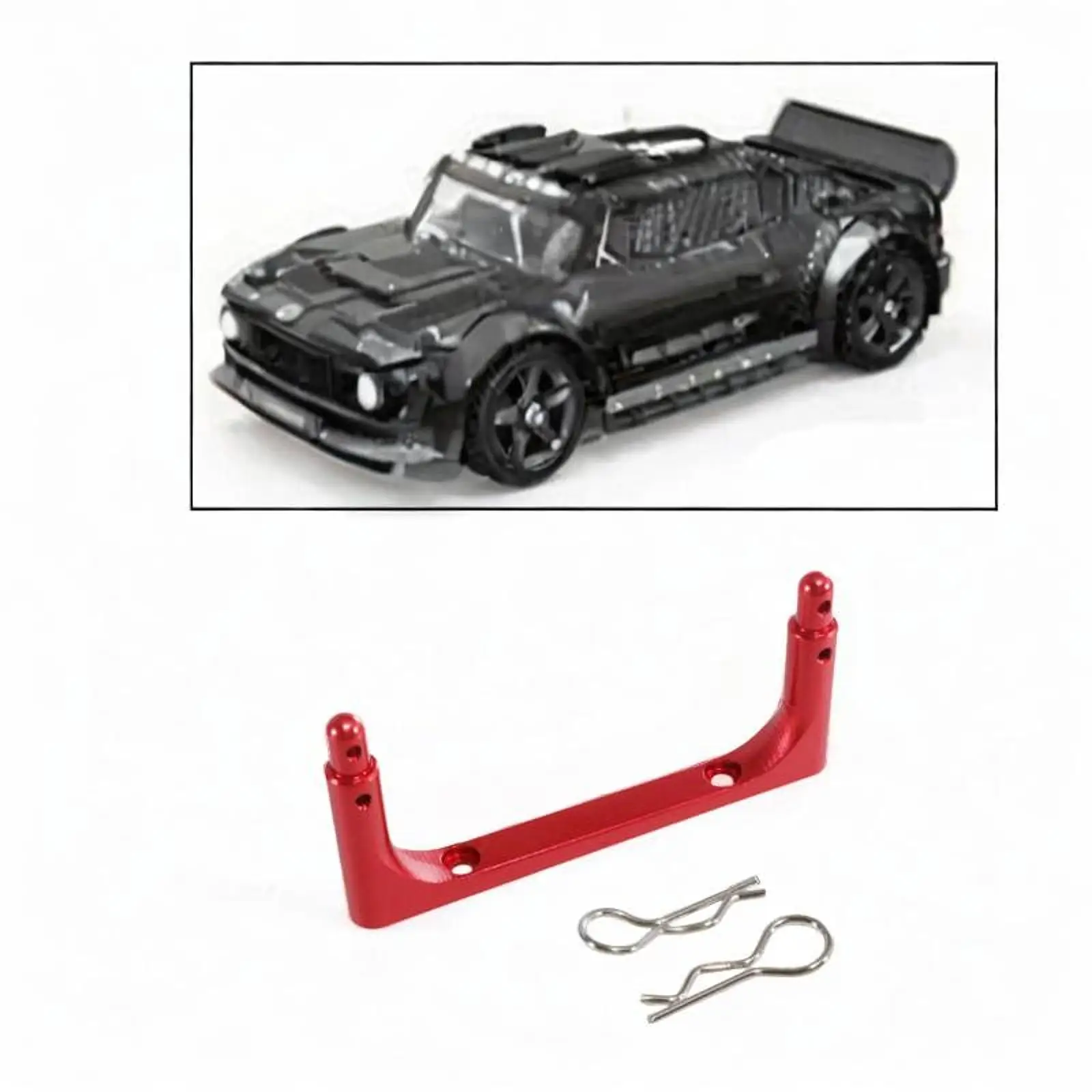 RC Metal Front Body Pillar Easy to Replace RC Car Upgrade Accessories for H14MK Parts 1/14 RC Car Mjx Hyper Go 14303 14301