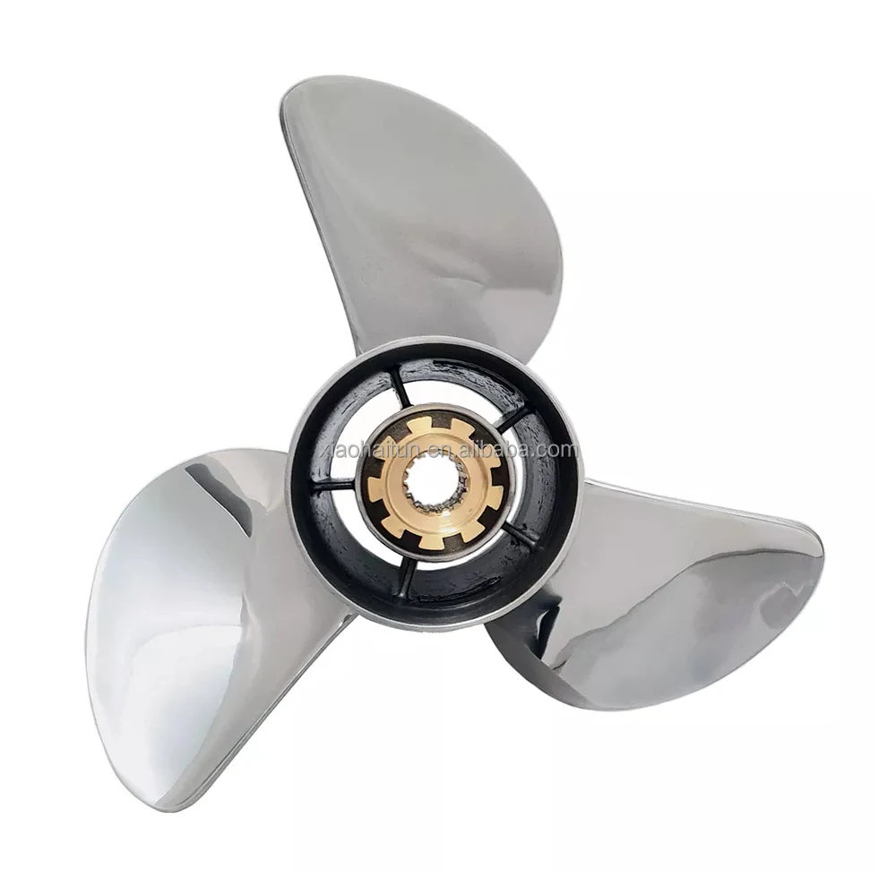 Marine stainless steel propeller  3 Blades propeller  Marine Outboard Propeller  for yacht