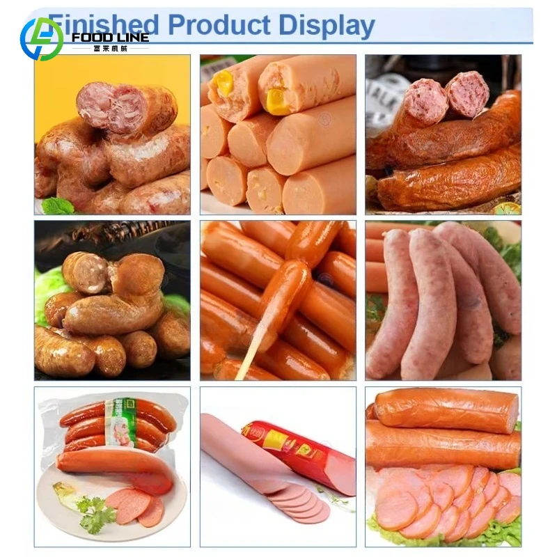 Customized High Speed Commercial Small Scale Beef Roll Vegetarian Sausage Stuffer Make Machine Automatic with Price