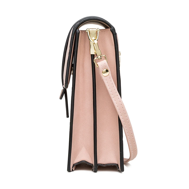 Crossbody bag Women 2024 spring/summer new Korean PU leather trend fashion magnetic buckle flip zipper vertical mini mobile phon