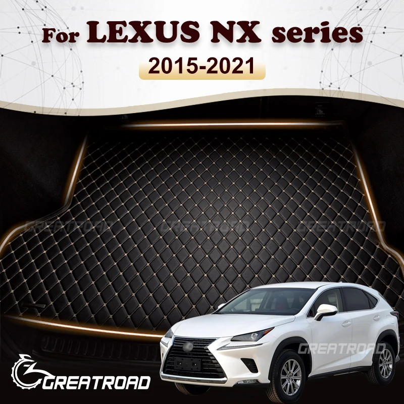 

Car Trunk Mat For Lexus NX 200T NX300h 2015 2016 2017 2018 2019 2020 2021 Cargo Liner Carpet Interior Parts Accessories Cover