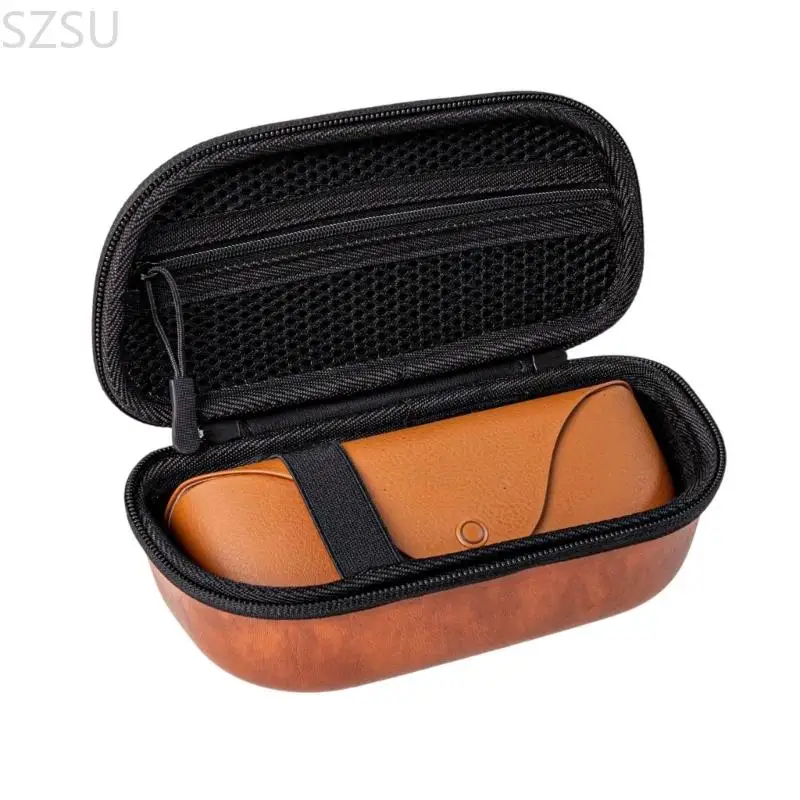 SZSU Travel Ready Shockproof Eyewears Case with Meshing Pockets Large for XREAL