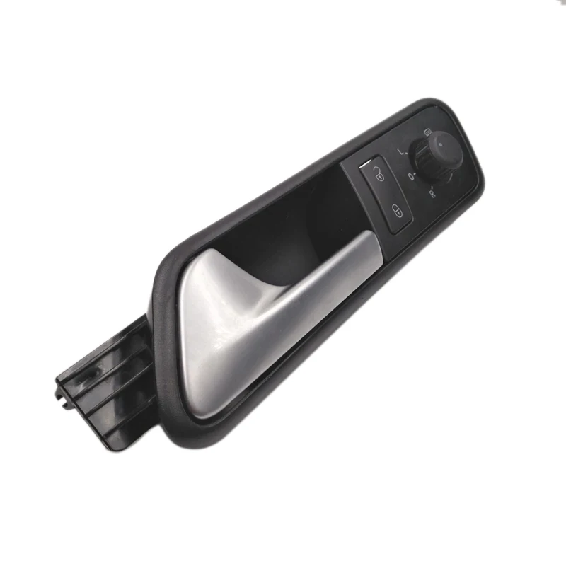 

Efficientt-Car Inside Door Handle With Safety Door Lock Switch And Rearview Mirror Control Knob Switch For Touran 05-12