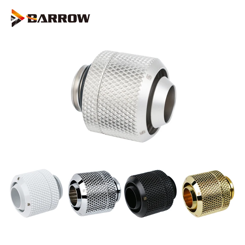 

Barrow G1/4 дюйма, 10x13 мм, 10x16 мм, трубка для шланга, ручная компрессионная арматура, соединитель для гибкой трубы для компьютера, Φ/8