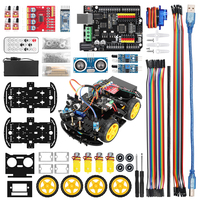 Tscinbuny Robot Kit for Arduino Project Programmable Robot Starter Kits Professional Complete Educational Robotic Electronic Kit