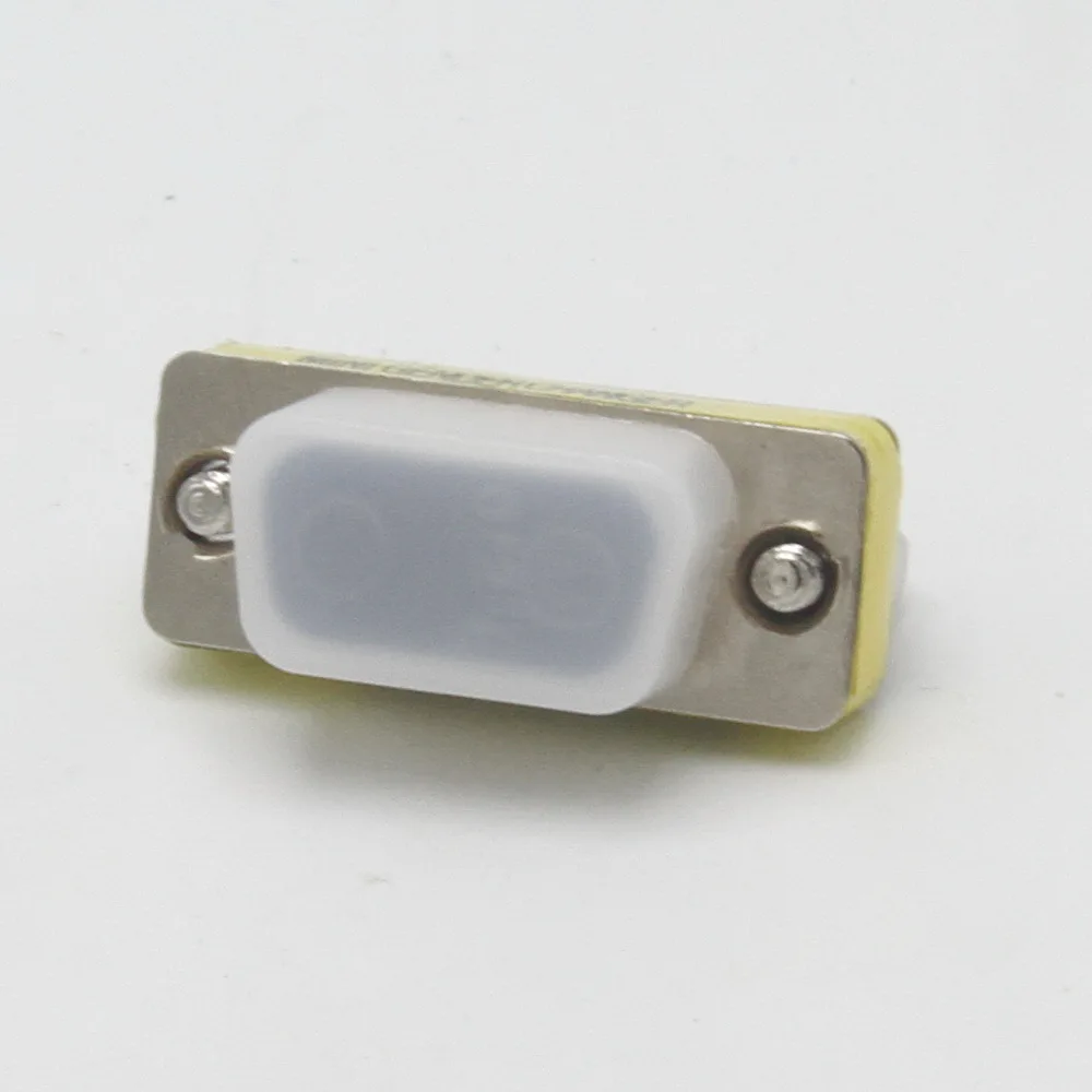 Conector de computador plástico branco caso protetor para vga db9 db15 db25 porta serial conector porta paralela capa protetora 10pc