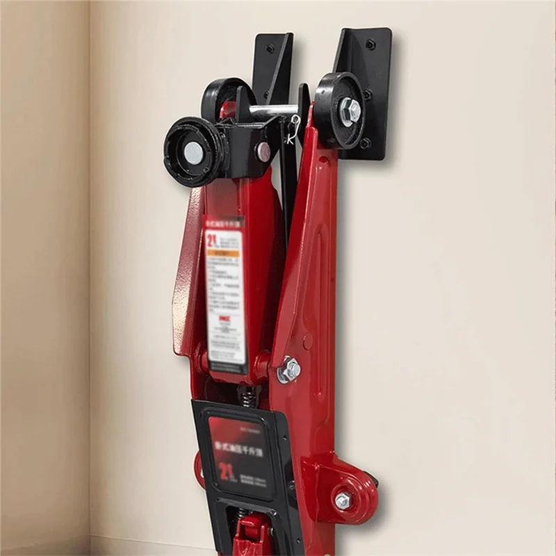 B97A-Floor Jack Stand Rack Wall Mount Organizer, Car Hydraulic Trolley Jack Stands Holder Wall Storage Rack Mount Brackets