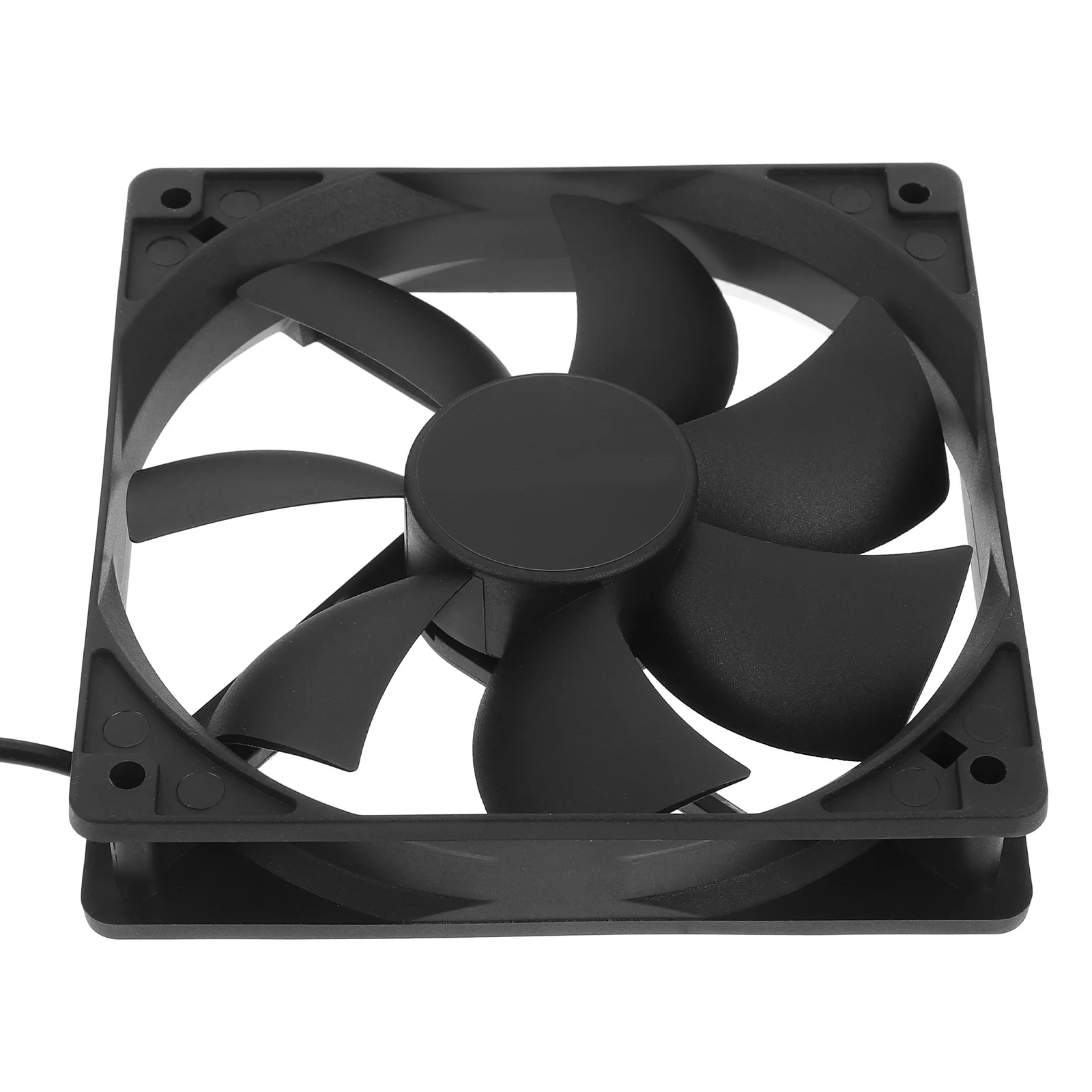 

12Cm Efficient Cooling Fan USB Powered 1200Rpm Max 18Db Noise Suitable for TV Box Router Modem and Electronic Devices
