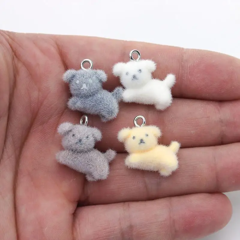 خمسة سحرية صغيرة رائعة للكلاب المتدفقة، مثالية لسلسلة المفاتيح أو القلادة DIY