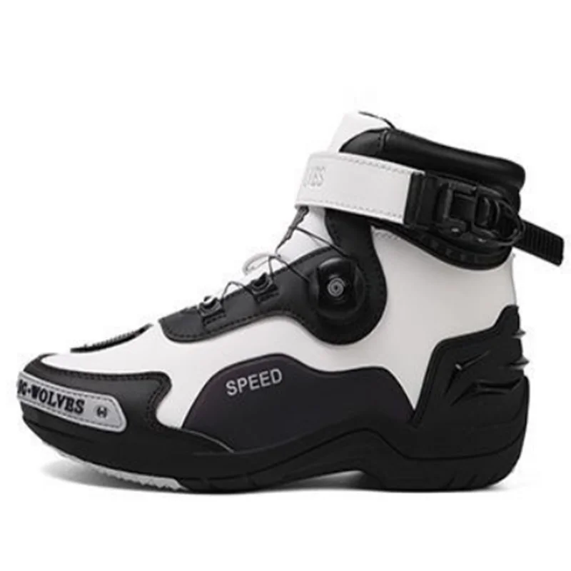 Nieuwe Motorlaarzen Mannen Vrouwen Ridder Outdoor Rijden Anti-Slip Winters Sneakers Schoenen Fiets Mountain Racing Road Snelheid Herfst