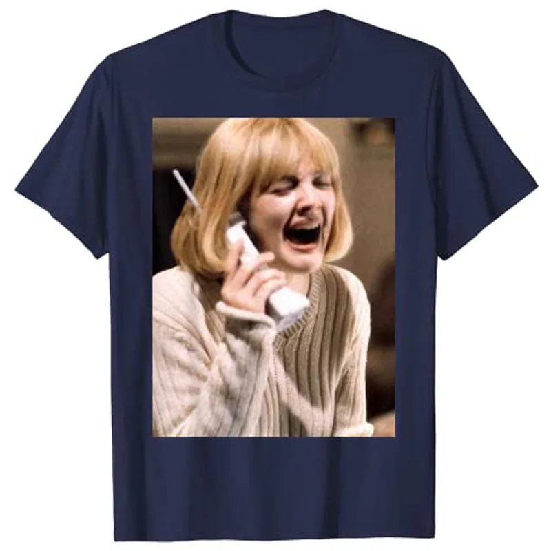 Scream Horror Movie Casey Beckerr T-Shirt Y2k Women's Fashion Graphic Clothes Novelty Gift Short Sleeve Blouses Streetwear Tops