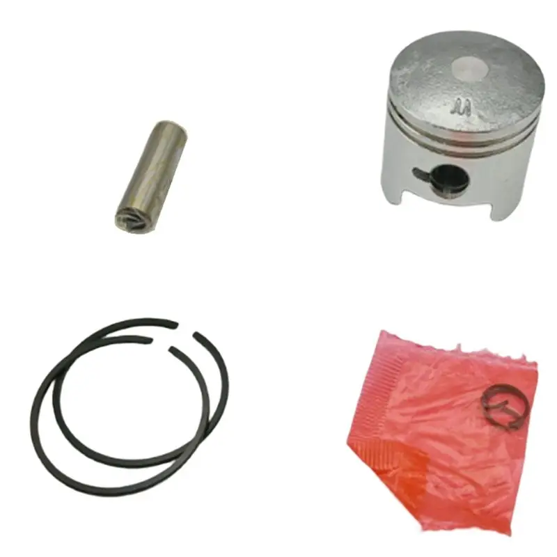 AB11-Lawn Mower Piston Piston Ring Kit For 2 Stroke Lawn Mowers For Robin Lawn Mowers