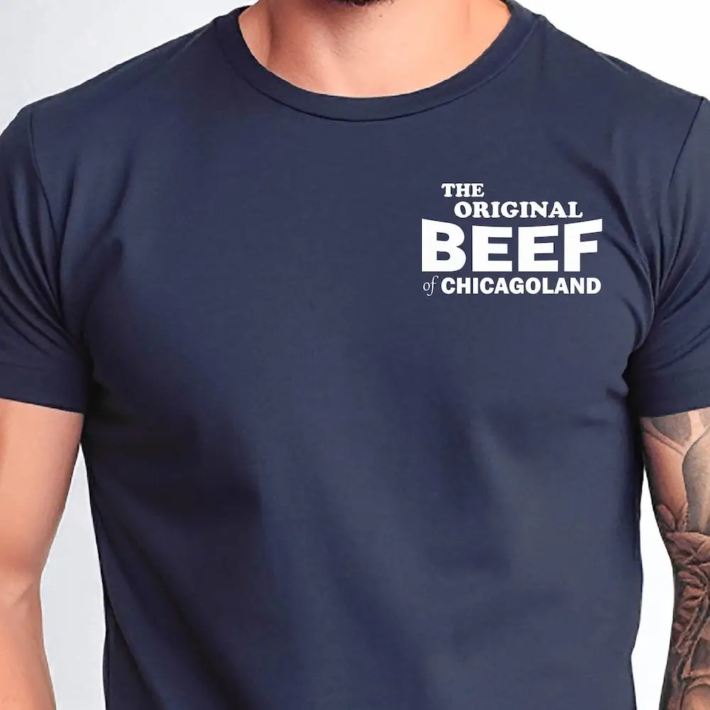 The Bear Original Beef Of Chicagoland T Shirt Carmy Aka Sandwich Shop Employee Error