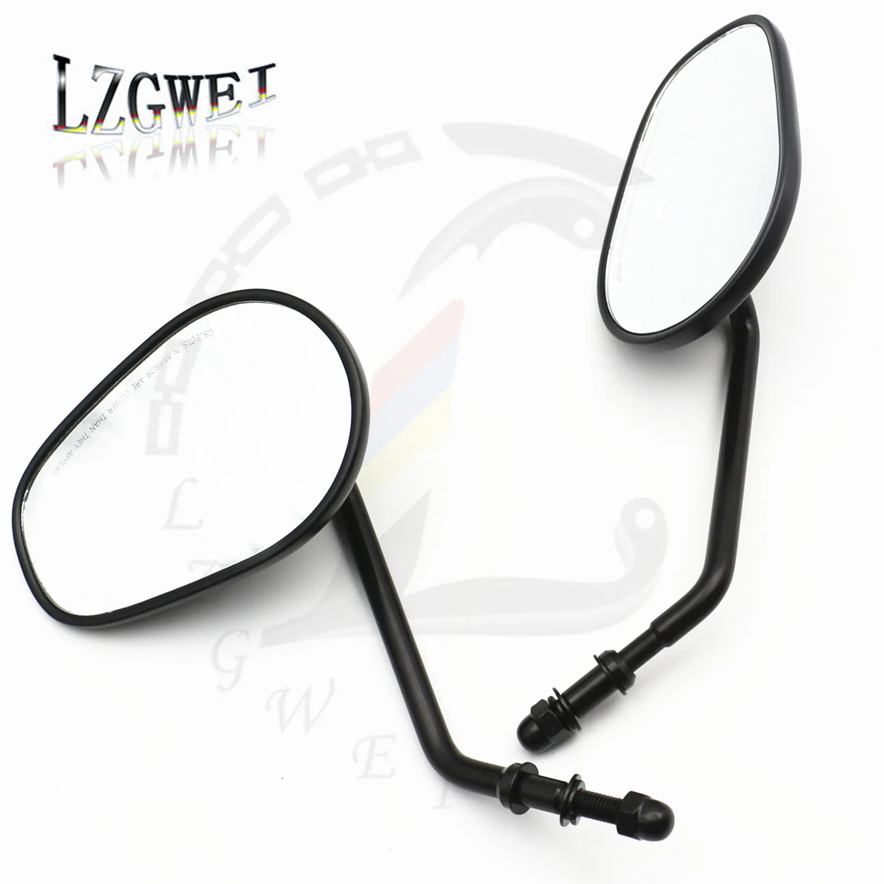 Motorcycle Rear View Mirror 8MM Universal For Sportster 1200 Harley Davidson Street 500 XG500 SuperLow XL883L Rearview Mirrors