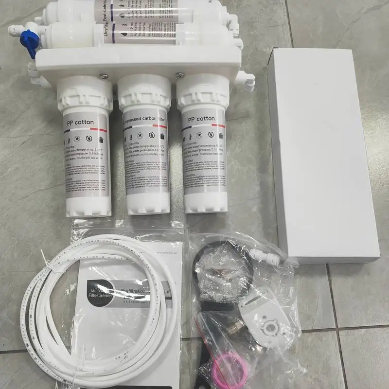 

EIREE 6 Stage Household Ultrafiltration Water Purifier High Filtration Accuracy 0.01μm Water Filter for Kitchen